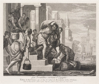 KG 14685
<br/>
Uittocht der Israëliten uit Egypte
<br/>
<em>Jacob, Louis (1712-1802)</em>